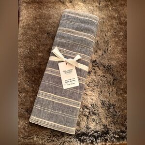 💙 NWT Williams Sonoma Provençal stripe table runner 16 X 108 inches 💙